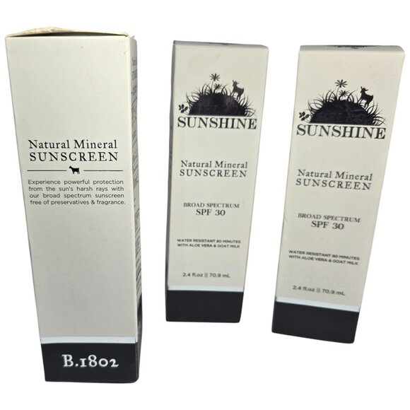 Beekman 1802 Natural Mineral Sunscreen SPF 30 Broad Spectrum - Picture 2 of 7